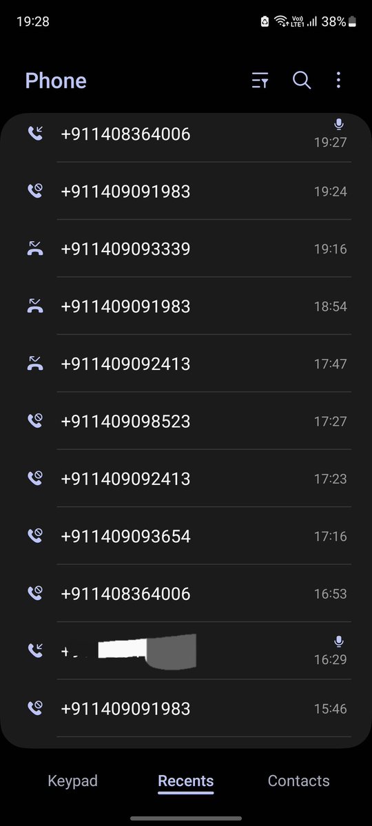 Funmanth's tweet image. hey,Does any one know hw to get rid of spam calls ,i got 20 spam calls in a single day  
Airtel user and samsung mobile
pls repost  
#spamcalls