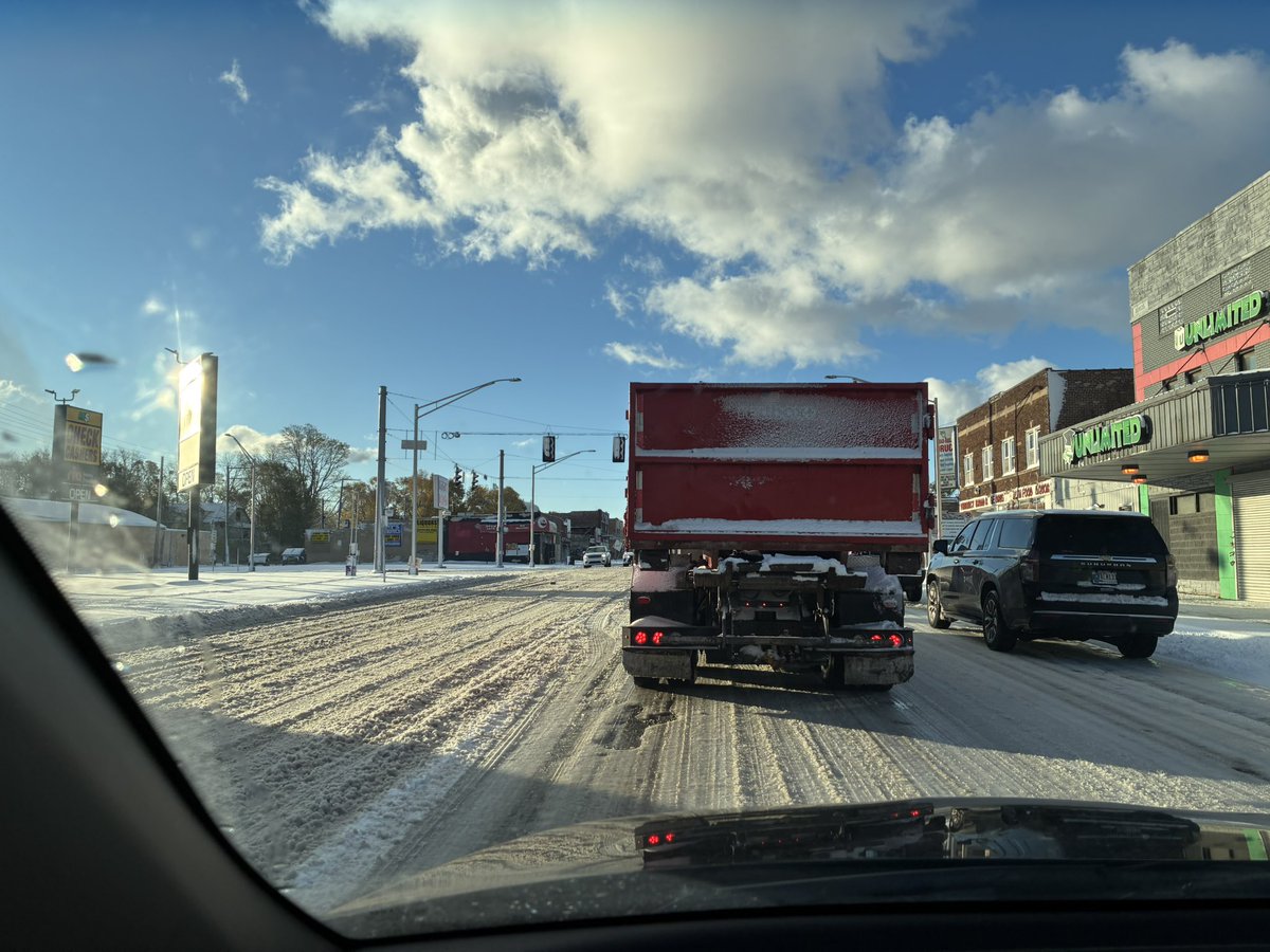 Monday morning drive ❄️