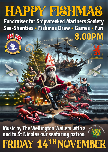 ShipwreckedSoc's tweet photo. Sea Shanty Fundraiser this Friday at The Red Lion, Arundel, Sussex! ⚓️

Join The Red Lion team on Friday 14th November at 8pm for an evening of lively sea shanties, community spirit, and fundraising for the Society!

Find out more here: https://t.co/ij9dPEigTx https://t.co/LJXHoHb2sl