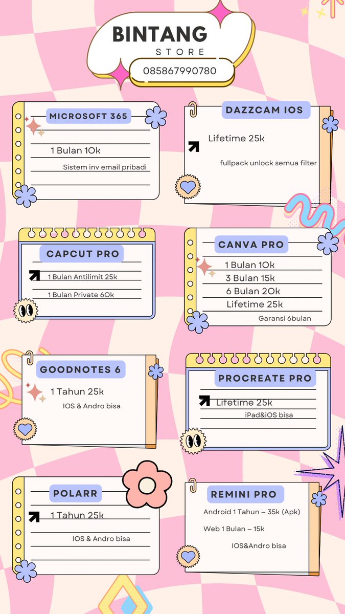 bintang fast on WA TESTI 1700+ tweet media