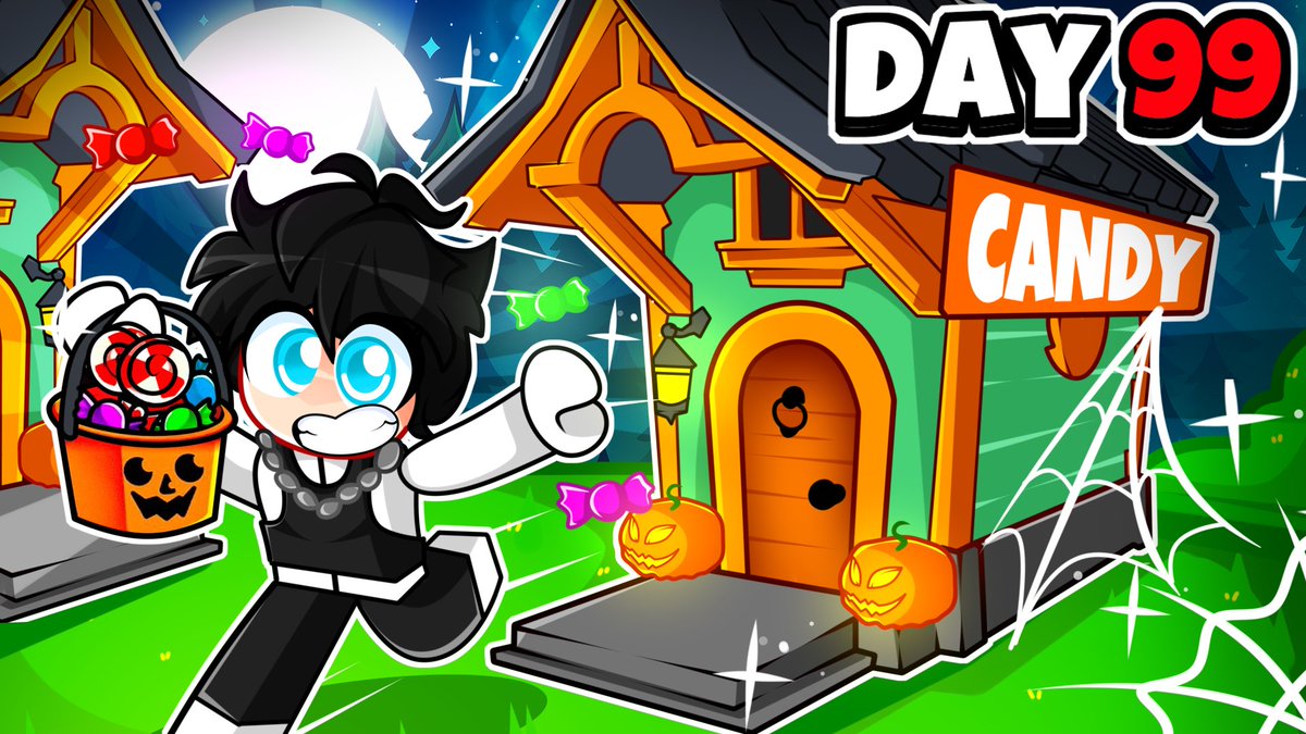 QuincRoblox's tweet image. Today we got into the Halloween spirit!🎃