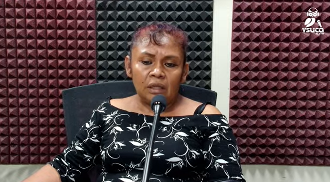 #LaEntrevistaYSUCA | El ministro de Trabajo no se reunió conmigo, sino con personal de la empresa. No hubo diálogo para que yo pudiera exponer mi situación ni mostrarle las pruebas, afirma Dora Alicia, secretaria general del Sindicato de Industrias Textiles, Similares y Conexos