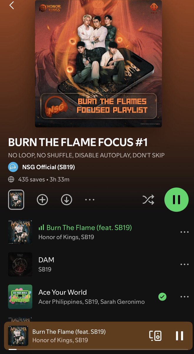 Hi A’TIN, if you have time, let’s stream BTF. 😊 nakakamiss makita song ng esbi sa  Spotify Chart. Kaya, stream na!
EP: open.spotify.com/album/5wHRHI1m…

#SB19 <a href="/SB19Official/">SB19 Official</a>