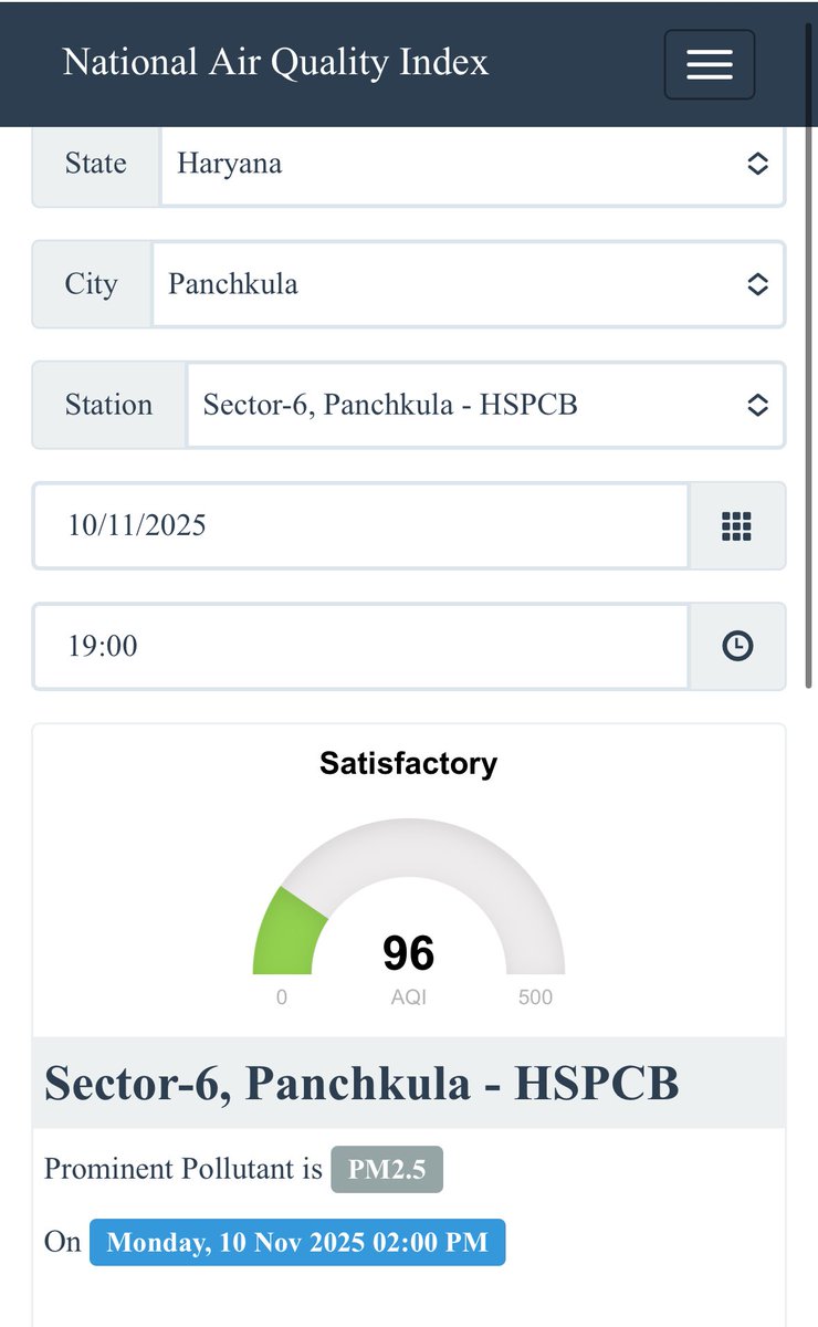 cleanAirBharat's tweet image. We urge @NayabSainiBJP ji and @cmohry to address severe air pollution in Gurgaon (AQI 333 - Very Poor). Panchkula's AQI is 96 (Satisfactory). @cmohry being based in Panchkula, you cannot feel the uneasiness people are experiencing simply #breathing in Gurgaon/Manesar. ! We