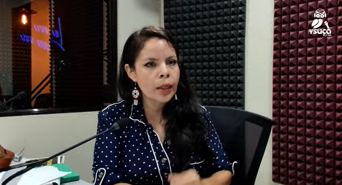 #LaEntrevistaYSUCA | El día que el Ministerio convocó a Dora a las 10 de la mañana frente a la empresa Apple Tree, en la zona franca de San Marcos, en lugar de llegar una delegación del Ministerio, enviaron una patrulla, explica Gloria Anaya, del Colectivo de Derechos Humanos