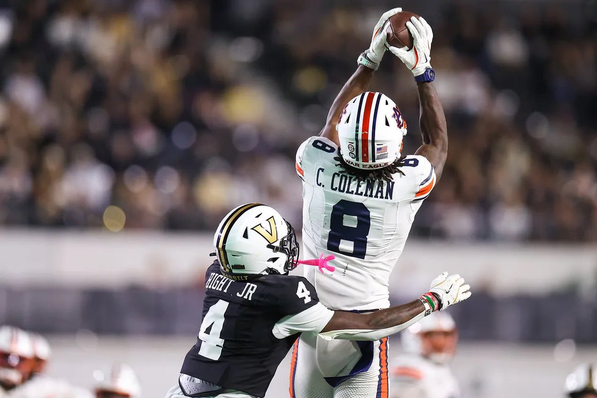 just how much better was Auburn’s offense vs. Vanderbilt?

- it was by far the Tigers’ best passing and rushing performance in SEC play this year
- their best offensive EPA in a game since 2014!
- most first downs since 2002!
- career days for Cam Coleman *and* Eric Singleton Jr.