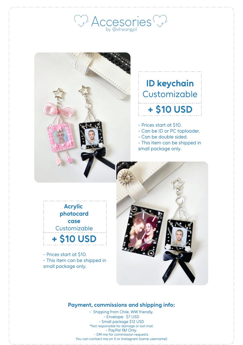 Hello! my catalog is updated ^^ feel free to contact me here or instagram. Reposts are also appreciated 🤍