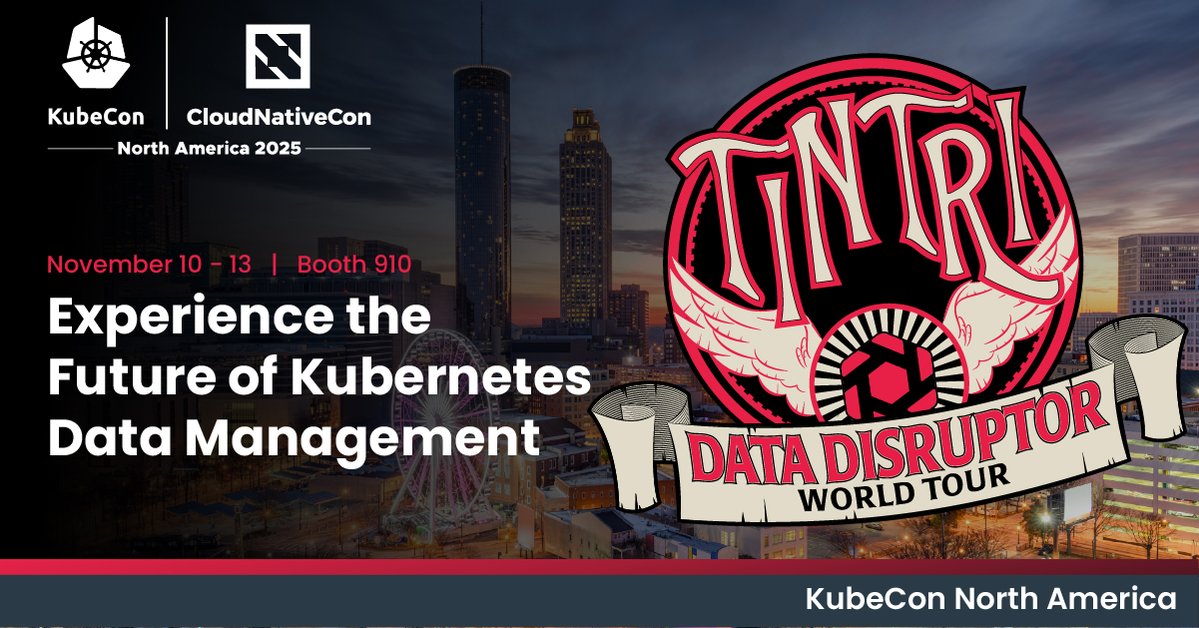 It’s showtime, KubeCon! 
Stop by booth #910 to see how Tintri is accelerating, observing, and securing Kubernetes deployments like never before. Live demos, awesome swag, and giveaways all week long!
Come rock your data management strategy with us! tintri.com