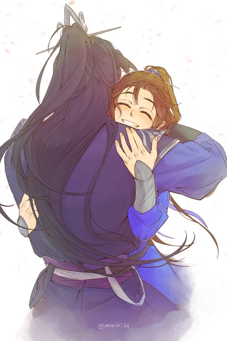 Roleswap ranwan AU! Imagining how sweet these two can be when cwn grows a lil older. Mo Ran's natural sunshine disposition slowly but surely healing cwn's insecurities and fears. Little does cwn know, how much he heals Mo Ran's very own scars he keeps deep, deep inside…. #2ha