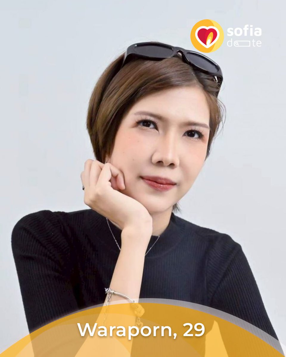 date_sofia's tweet image. Waraporn, 29, is bright, gentle, and full of charm 🌸 She enjoys travel, music, and discovering new experiences. She believes love starts with a spark — write her now ✨ 1176491278