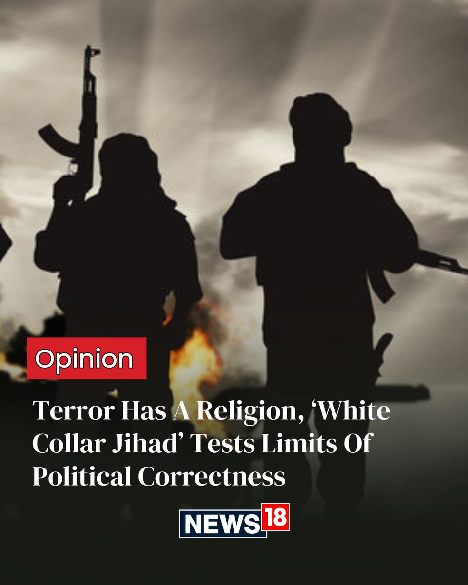 CNNnews18's tweet image. Investigations revealed that these radicalised doctors were in contact with foreign handlers operating from Pakistan and other countries

#TerrorPlot #Terrorism #Pakistan #Jihad 

@RShivshankar writes 

news18.com/opinion/opinio…