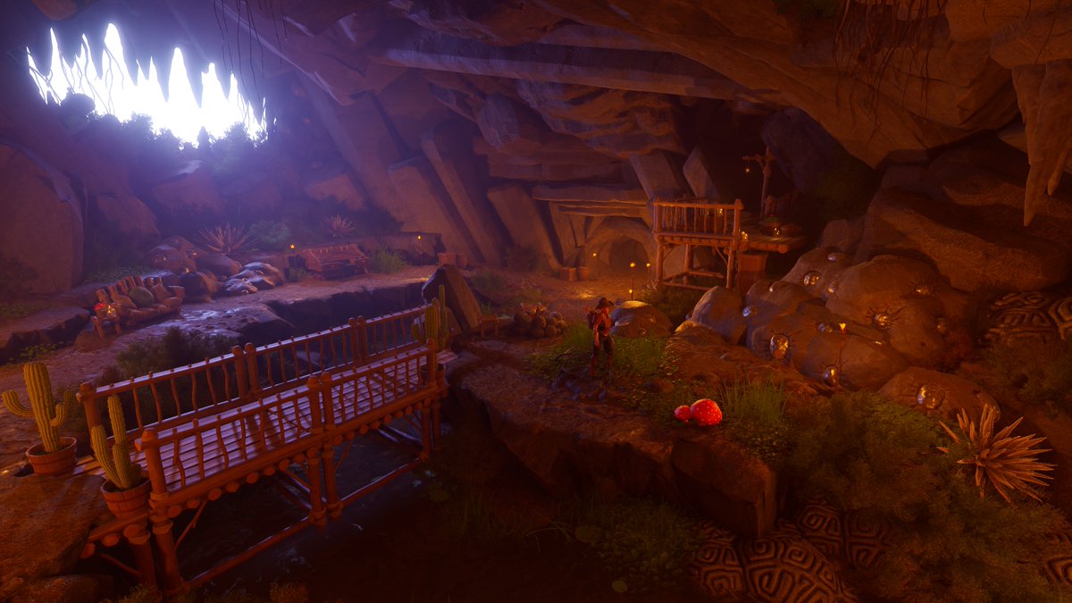 UnderARock_Game's tweet image. Setting up in a cave for tonight, hope I won&apos;t get any unwanted visitors! 👀 Any pro tips for a cave sleepover?

#unrealengine5 #indiegames #gaming #wishlistwednesday