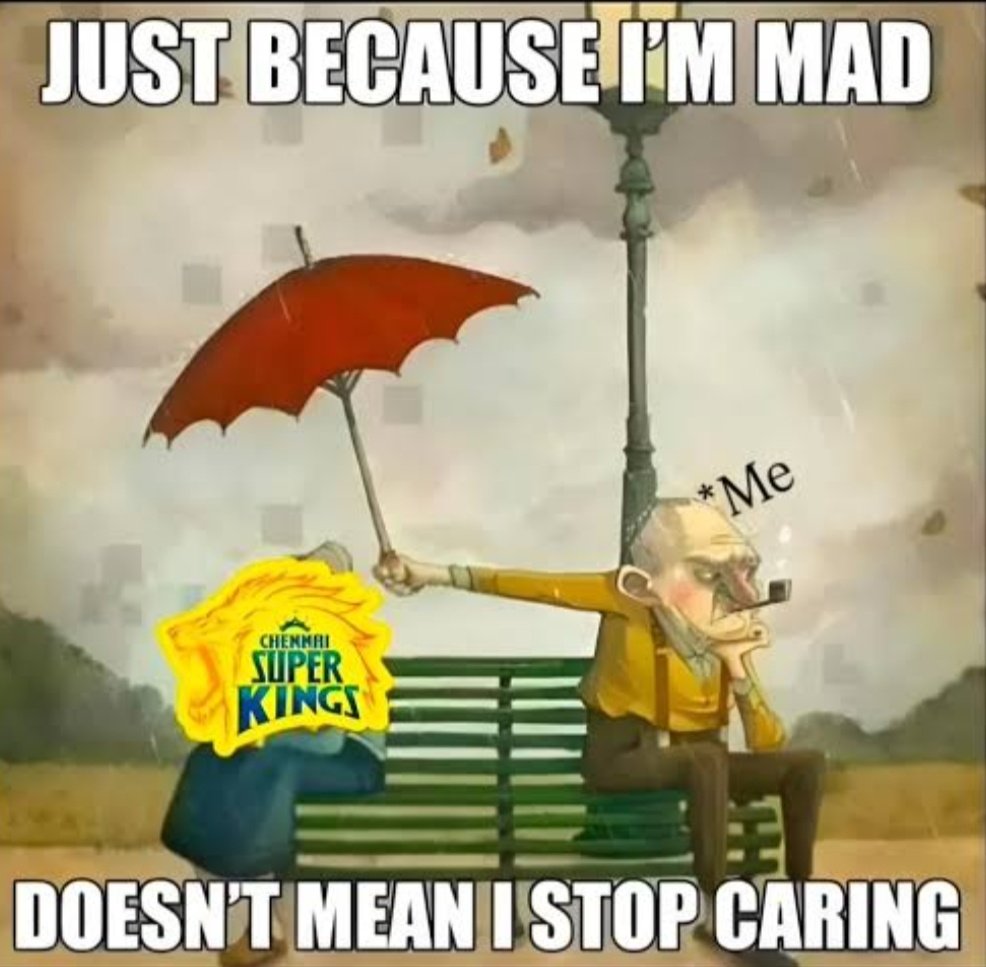 Doesn't matter what forever CSK 💛