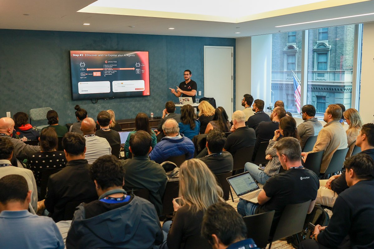 GraviteeIO's tweet image. 🙏 Thank you to everyone who joined the A2A Summit!

What an incredible day - we’re especially proud that Gravitee brought this community together, creating a space to explore, learn, and connect around the future of AI agents.

#A2ASummit