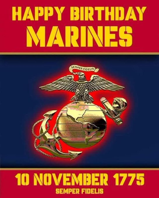 United States Marine Corps 250 years old.