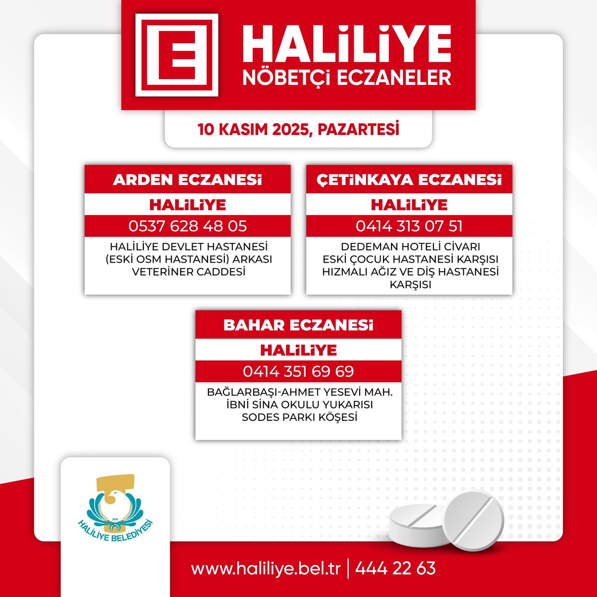 Sağlıklı günler dileriz. 💊