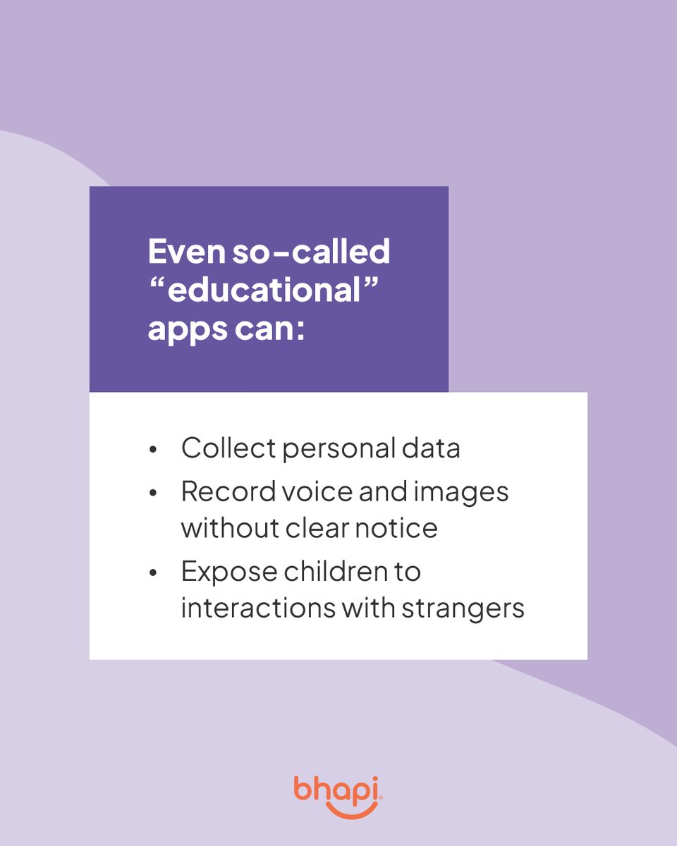 bhapi_io's tweet image. The more connected children are, the more they need our attention. Even “educational” apps can collect data or record audio unnoticed. Teachers and families must review tools, discuss risks, and guide safe, conscious tech use.
#DigitalEducation #OnlineSafety #Bhapi