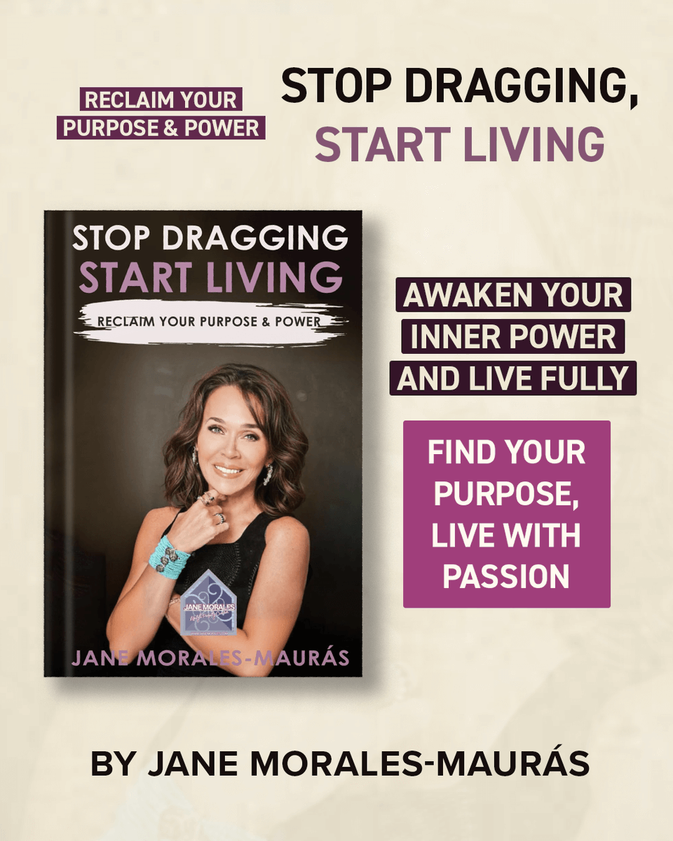 Are you ready to stop dragging through life and start living with purpose? <a href="/TheJaneMorales/">Jane Morales</a> helps you rediscover your dreams, reconnect with your inner power, and take charge of your destiny.

Available on - amzn.to/49ixx2I