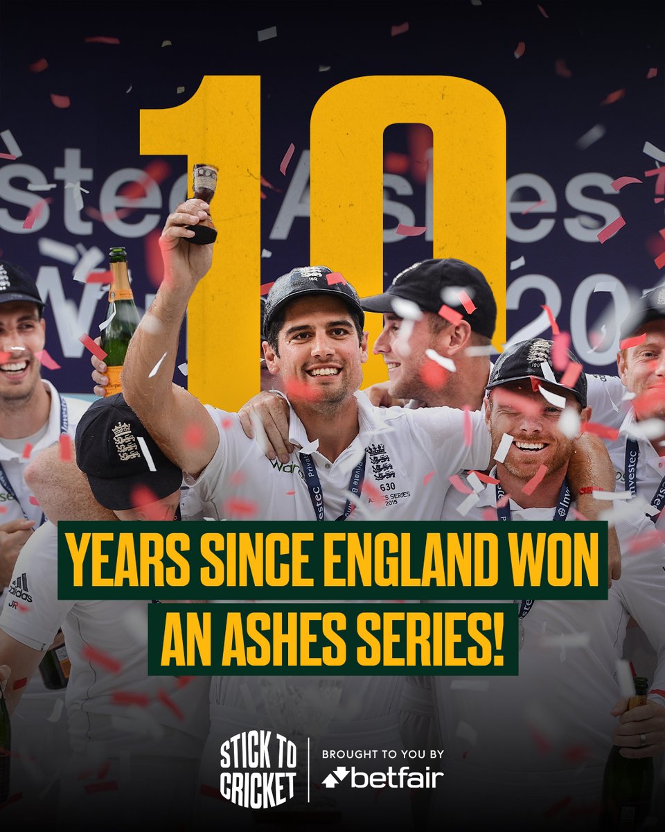 🇦🇺 Ashes Countdown 🏴󠁧󠁢󠁥󠁮󠁧󠁿 | T-Minus 10 Days 🔥

⏳ England have not won an Ashes series since Sir Alastair Cook lifted the urn in 2015...

Will Stokes be lifting the urn in Sydney?