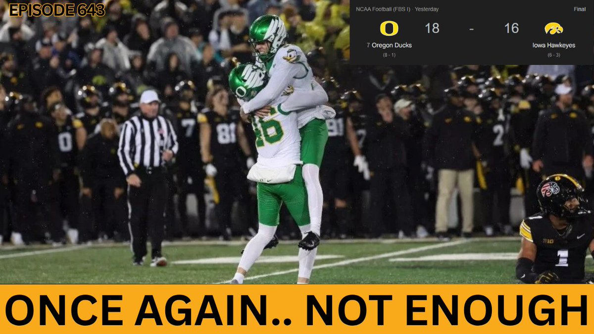 WashedUpWalkons's tweet photo. Oregon Recap is LIVE

@BleavNetwork x @FanDuel
Find it here:
📺 https://t.co/5UjYybsntP https://t.co/LH1RwEusPy