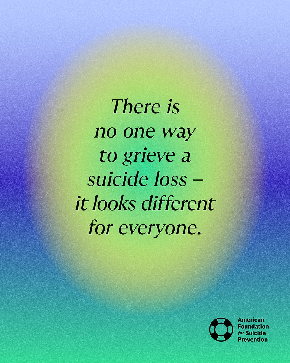 American Foundation for Suicide Prevention tweet media