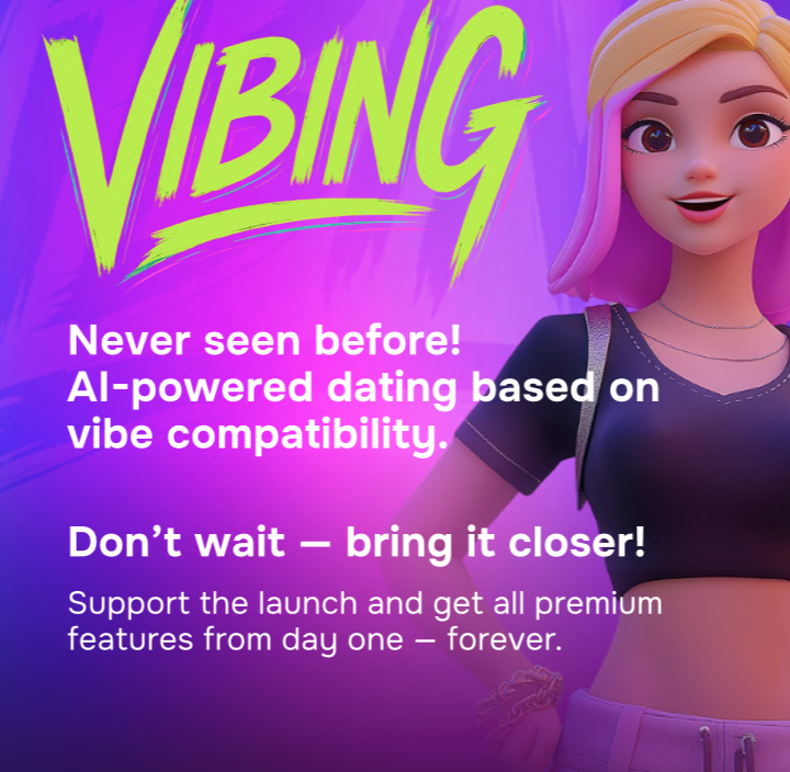 Genza_io's tweet photo. ❤️ GENZA isn't swiping—it's vibing!

We match by personality &amp; values, not photos. Create your 3D avatar, complete quests, and our AI finds your perfect match.

After matching:
→ Vibe-check in 3D rooms
→ Unlock photos as trust grows
→ Connect before meeting IRL https://t.co/ucPynDhPQL