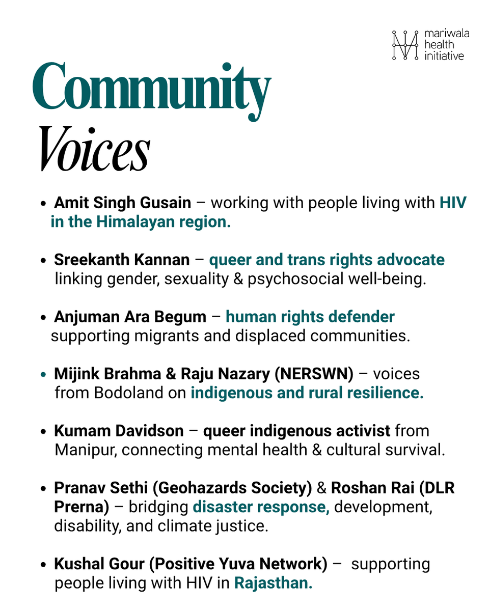 MHI partnered with NIMHANS for Beyond the Rubble, supporting inclusive participation &amp; lived experience leadership. We believe bridging institutional spaces with community knowledge is key to building resilient, equitable mental health systems. Read >>