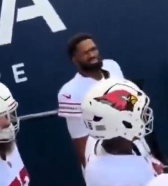 RazorSazon's tweet image. His reaction to being called “knock off geno” 🤣🤣🤣