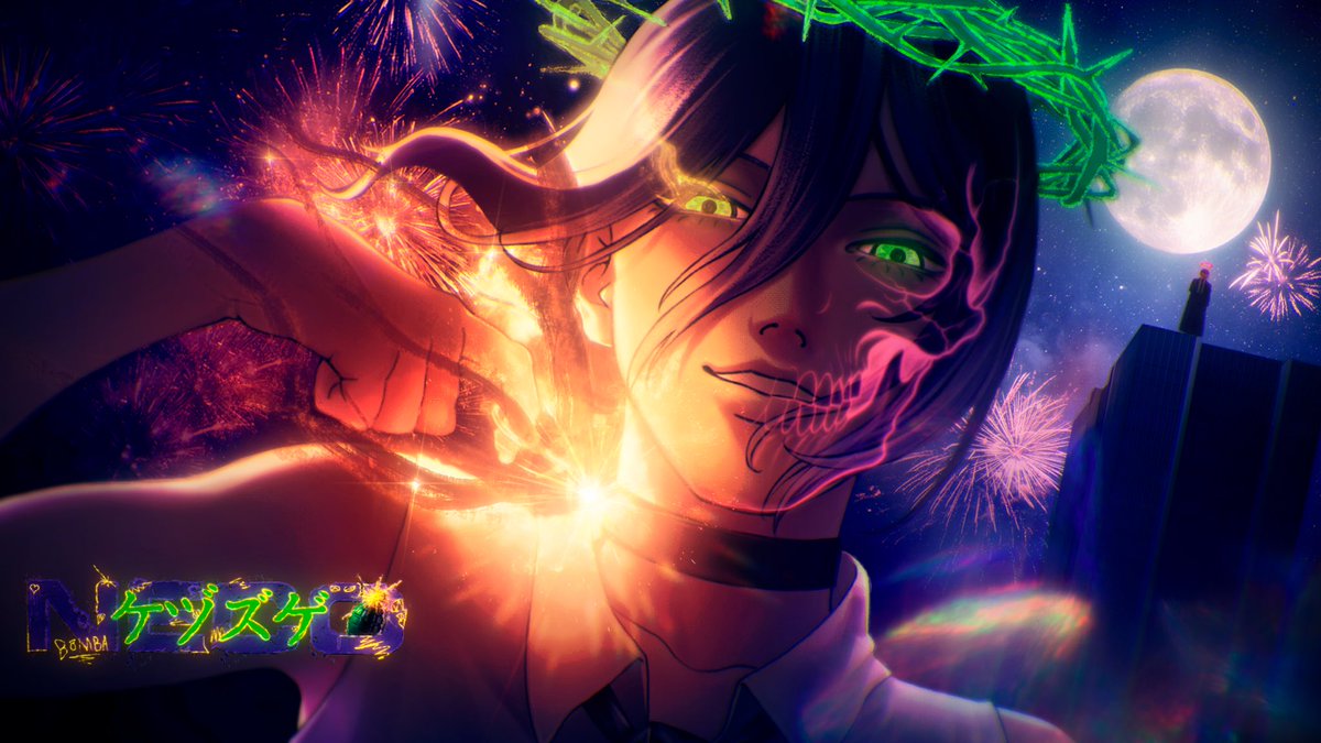GuinecoOficial's tweet photo. THUMBNAIL Explosão - Reze (Chainsaw Man) | (feat.@arcoffc)
Sexta-Feira as 18:30 no Youtube!
“Como se fosse uma bomba…”
.
Ilustração por: @tha_u_ana e @arcoffc 
Thumb por: @strikeMKM https://t.co/F8Ol7KwCfe