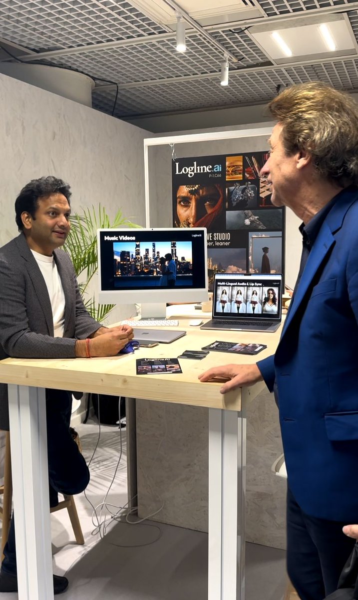 LoglineAIStudio's tweet image. What a journey it’s been for Logline AI Studio! From our debut showcase at MIPCOM 2025 in Cannes to an incredible follow-up at DICM 2025 in Dubai! 

A glimpse of the energy and conversations that powered our global market visits.

#loglineai #mipcom2025 #dicm2025 #AIinMedia