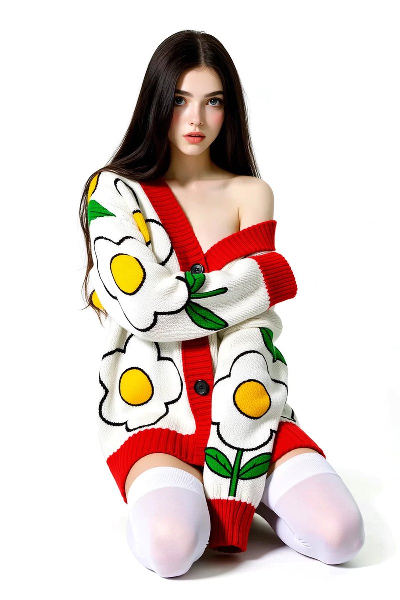 pure_under's tweet photo. π Prompt in *ALT* @SeaArt_Ai
#AnimeStyle #AIart #AIγ€γ©γΉγ #nude #DigitalArt #AsianAesthetic #prompt #Promptshare #DigitalArt #FashionAesthetic #Cardigan #FlowerPower #Knitwear #CuteStyle #WhiteBackground #Vibrant #CharacterDesign #Kawaii https://t.co/DeBzEg4ekg