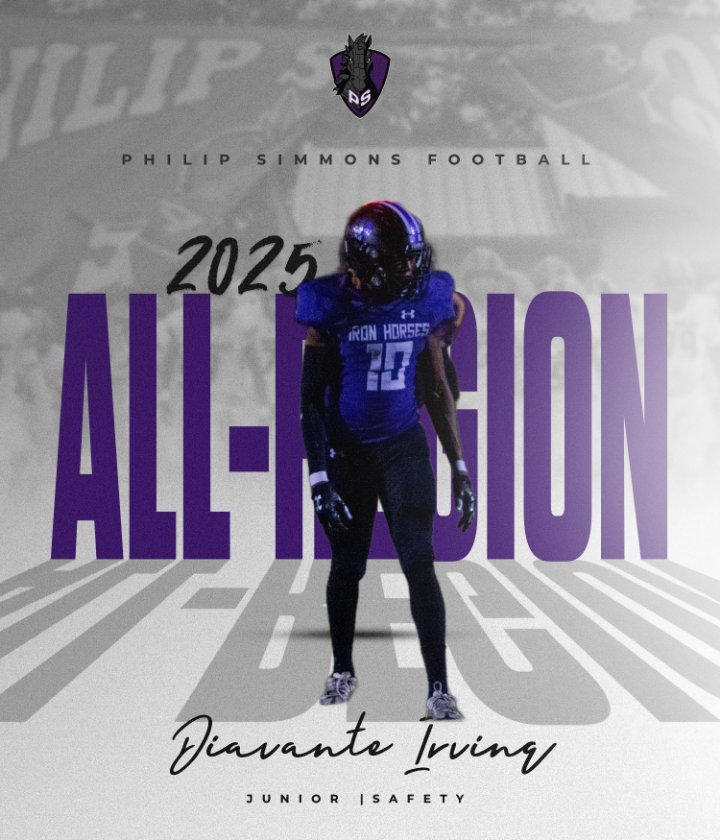 Congrats to our All-Region Iron Horse football players!
Alex Tchoryk, Ashton Kellermann, C.J. Falotico, Diavante Irving, Ethan Chisum, Montrell Mungin, Omonte Taylor, Roman Hood.
Hayes Goddard – Offensive Player of the Year 
Coach Eric Bendig – Coach of the Year 

#W1nTheDay