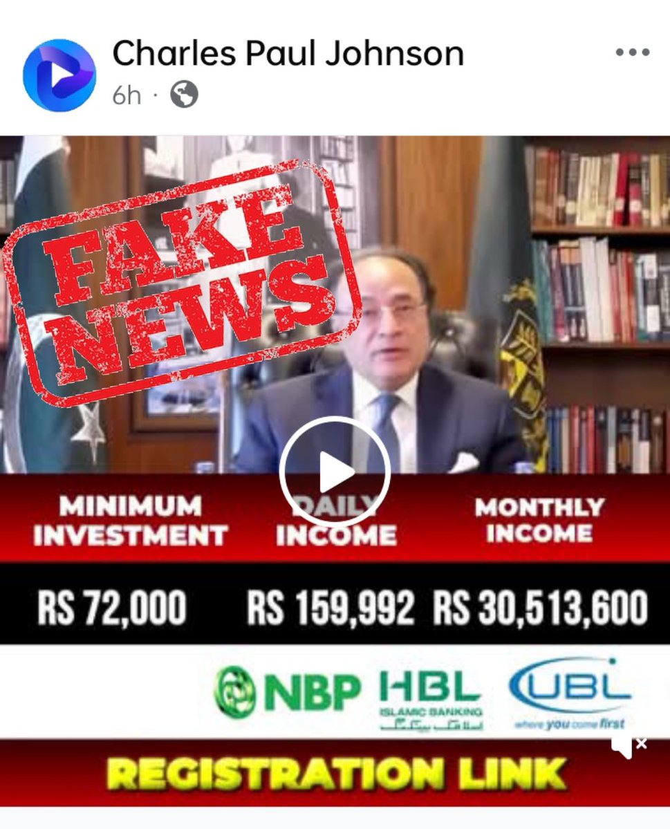 FactCheckerMoIB's tweet image. Disseminating #FakeNews is not only unethical and illegal but it is also disservice to the nation. It is the responsibility of everyone to reject irresponsible behavior. Reject #FakeNews