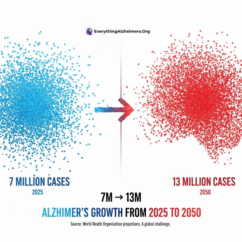 ScottCatRescuer's tweet photo. DAY 1

STATISTIC: Over 7 million Americans are living with Alzheimer's disease, and projections show this number rising to nearly 13 million by 2050.

Follow this 40-day series to understand the true scope of the Alzheimer's crisis. Share if this touches your family." https://t.co/1chmLpCqcq