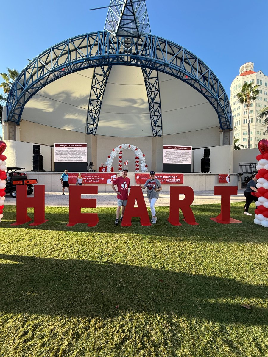 Steps with purpose! 🏃‍♀️❤️ LLW joined hundreds of walkers at the American Heart Association’s Palm Beach County Heart Walk to raise awareness and funds for heart health.
#PalmBeachHeartWalk #HeartHealth  #AHA25
