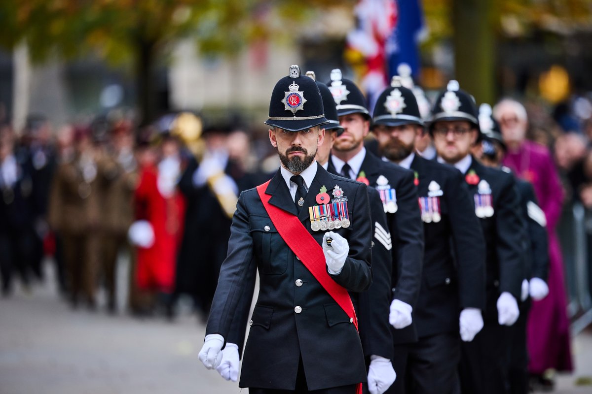 🎖️Yesterday, we held our annual Remembrance Sunday Service at the Cenotaph in St Peter's Square.