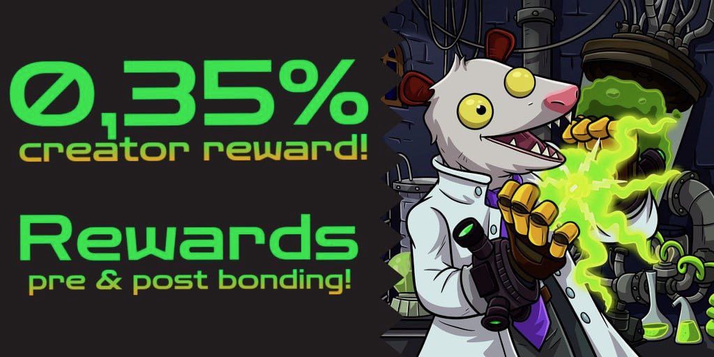 WTFO_PossumLabs's tweet image. Introducing Skeleton Possumlabs.wtf trending.
🎯🎈🙌🏻🎯🎈🙌🏻🎯🎈🙌🏻
From now on tokens launching on possumlabs and pair @skeletonpricebot may trend on possumlabs trending topic of @skeletontrend.

Skeletonpricebot fully tracks the trades happen on any possumlabs token may…