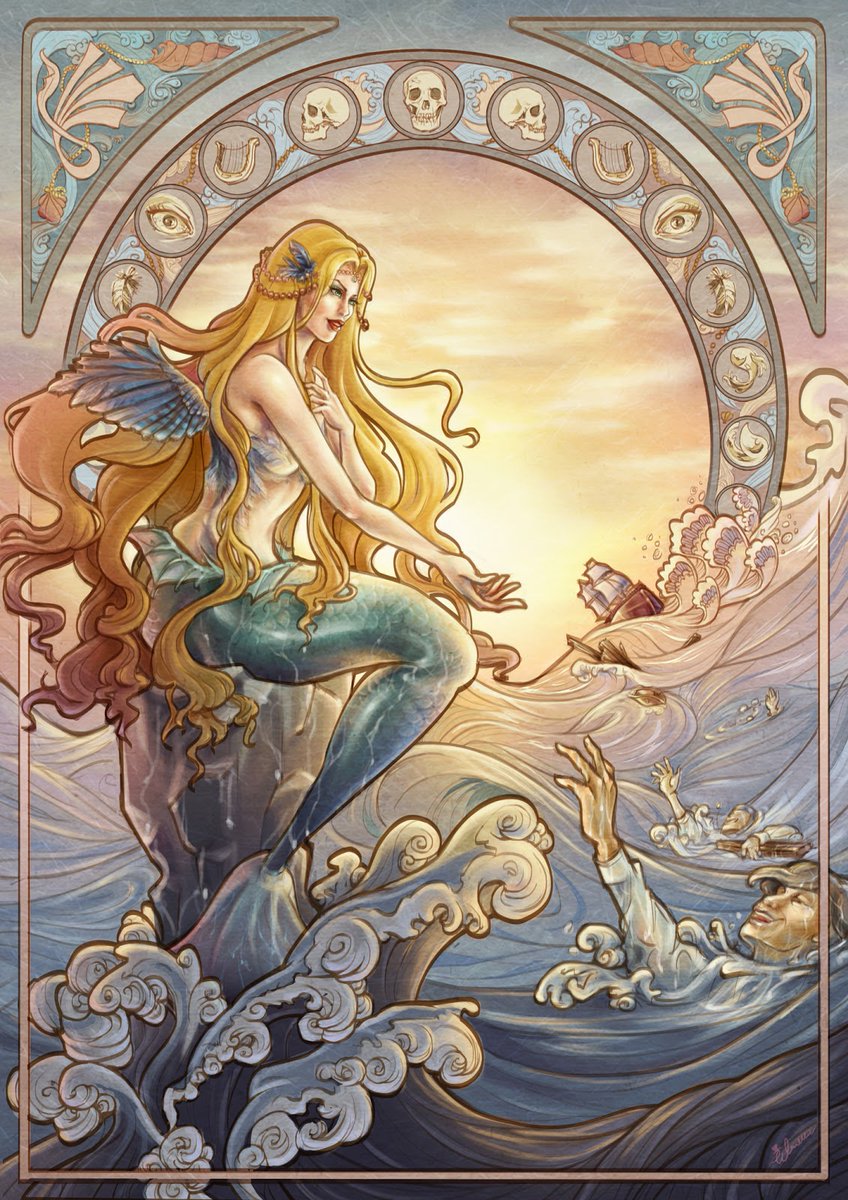 FighterPosting's tweet image. "man falls in love with monstrous women" is actually very common, but as a cautionary tale about beautiful women that are secretely monstrous. Think the succubus and siren. Men are generally not as delusional with the "I can fix them" mentality as women, but are more delusional-