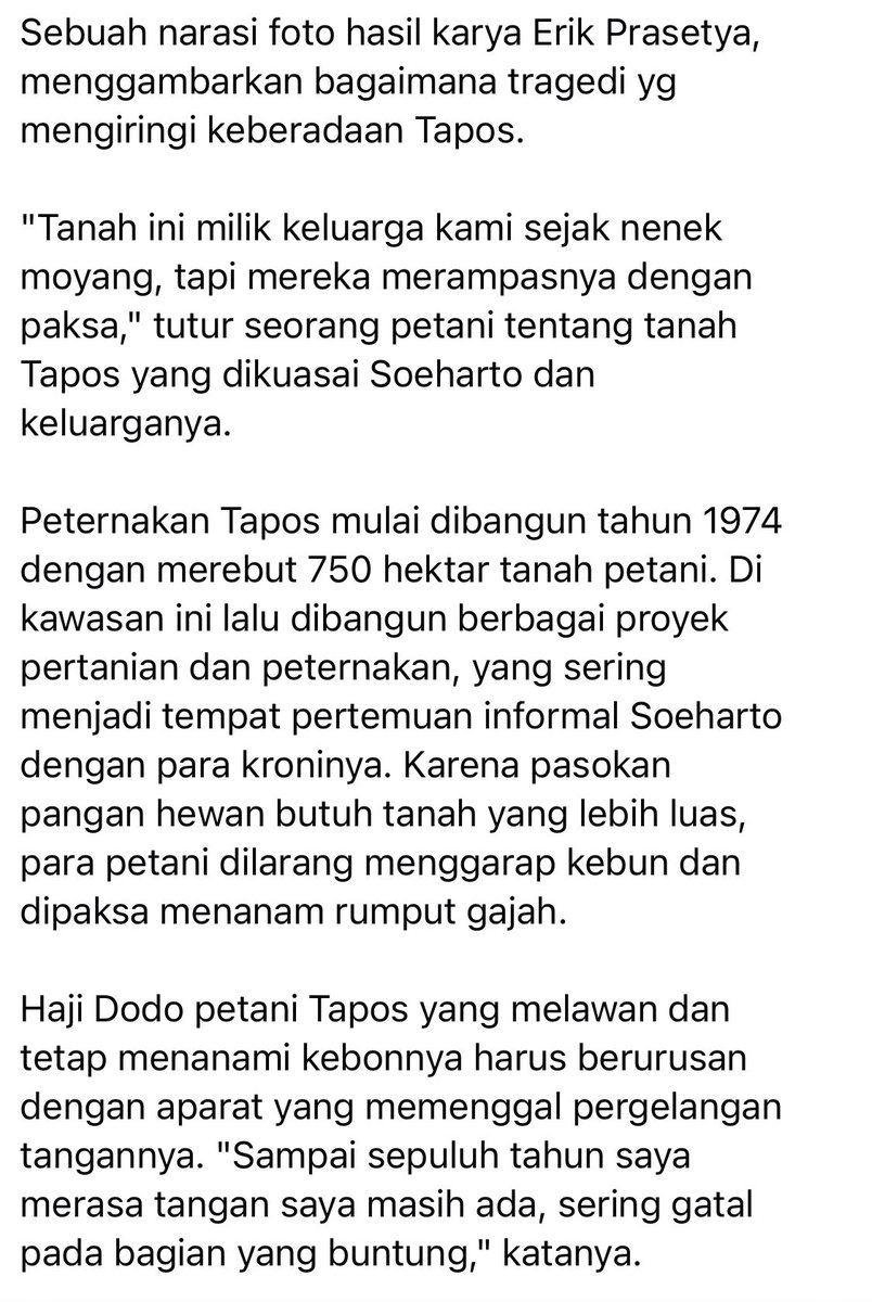 Mungkin mereka menjadikan Suharto pahlawan agar kita merenungkan dan mendefinisikan ulang arti menjadi “penjahat”