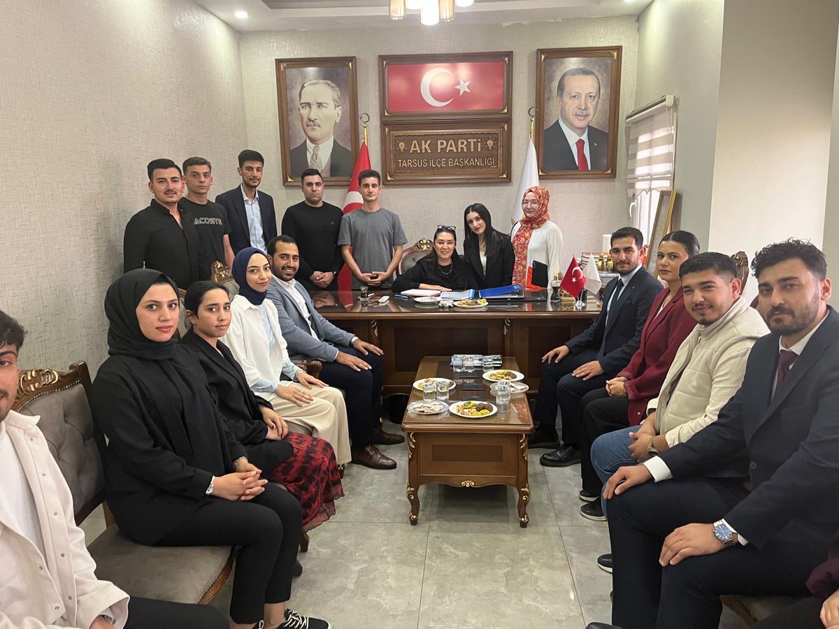 Tarsus AK Parti Gençlik Kolları Başkanımız Mert Elmas ve Gençlik Kollarımızla bir araya gelerek, dava yolculuğumuzun heyecanını ve samimiyetini paylaştık.

İnançla, azimle ve bitmeyen enerjisiyle bu davayı omuzlayan AK Gençlik; Türkiye Yüzyılı’nın en güçlü teminatıdır. 🇹🇷💪