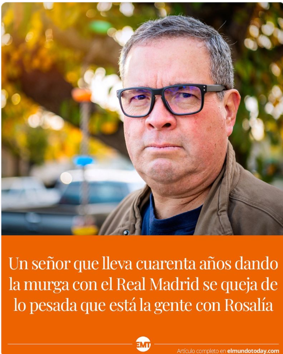 He tenido que traer esto de <a href="/elmundotoday/">El Mundo Today</a> ♥ 🤣

elmundotoday.com/2025/11/un-sen…