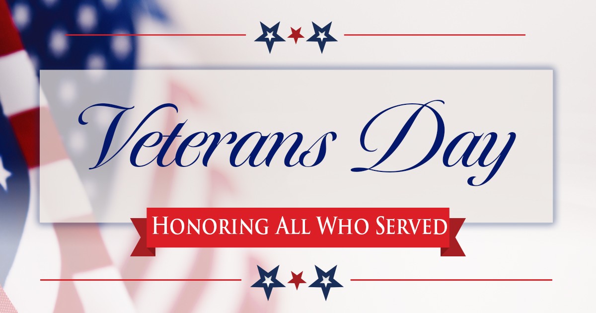 Today and every day, I’m grateful for the brave men and women who have served our nation. Your courage and sacrifice protect the freedoms we cherish. Let’s honor your service by continuing to support our veteran community.
