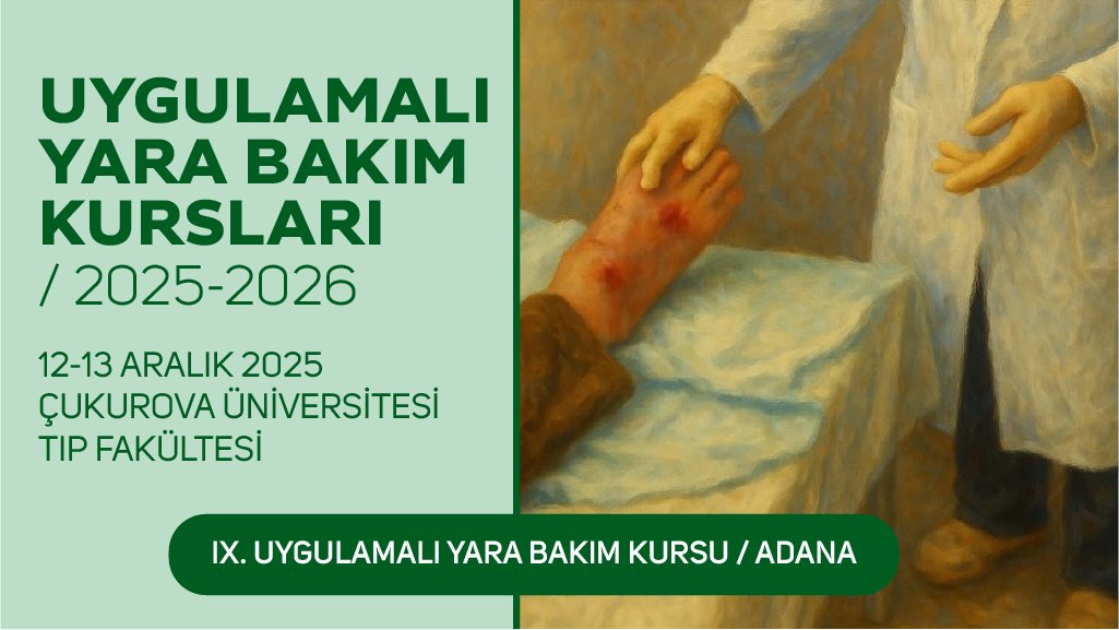 IX. Uygulamalı Kronik Yara Bakım Kursu 12-13 Aralık 2025'te Adana'da Yapılıyor   

Duyuru İçin: klimik.org.tr/?p=173292