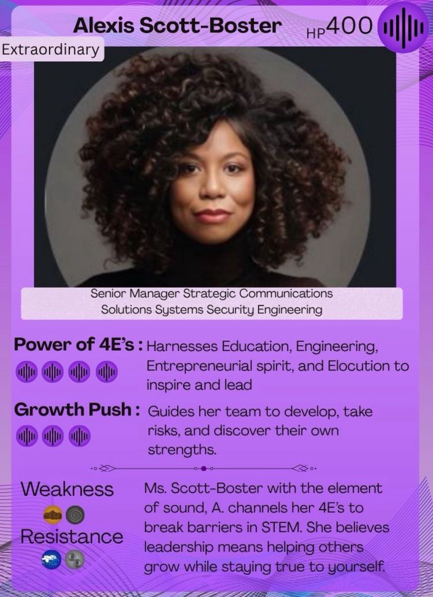 Another Iowa State University trading card for their WiSE project.  So grateful that they considered me again.  

#alexismath
#STEM
#STEMWomen
#STEMEducation
#STEMCareers