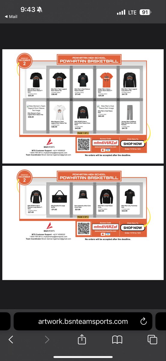 Attention all fans of Powhatan Boys Basketball:

If you have an interest in supporting our program, please order some gear at our team store before 12/2/2025! Orders will ship directly to you this year! #WeArePHS

mandrillapp.com/track/click/30…
