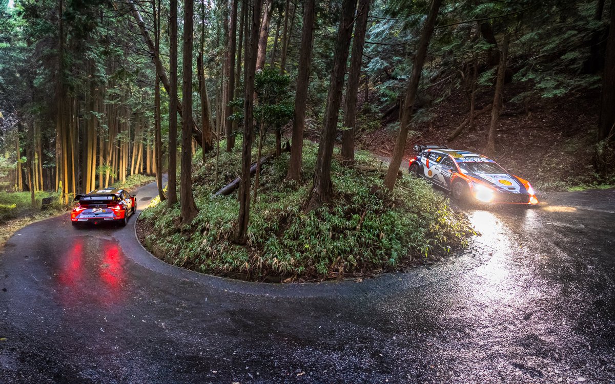 HMSGOfficial's tweet image. ↷ Hairpin right, don&apos;t cut.

#RallyJapan #WRC