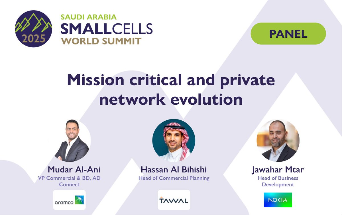 Small Cells World Summit tweet media