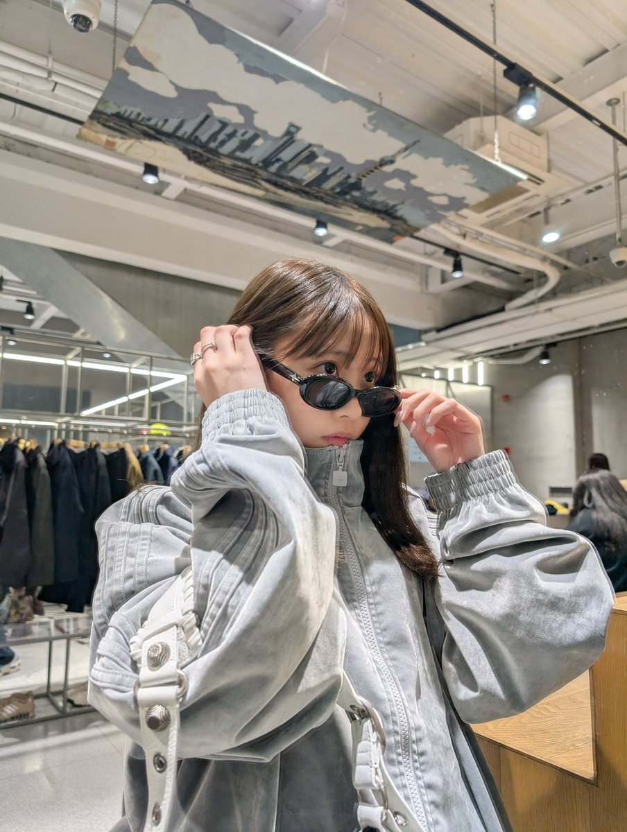 寝起きのまま、お買い物に行く。in上海