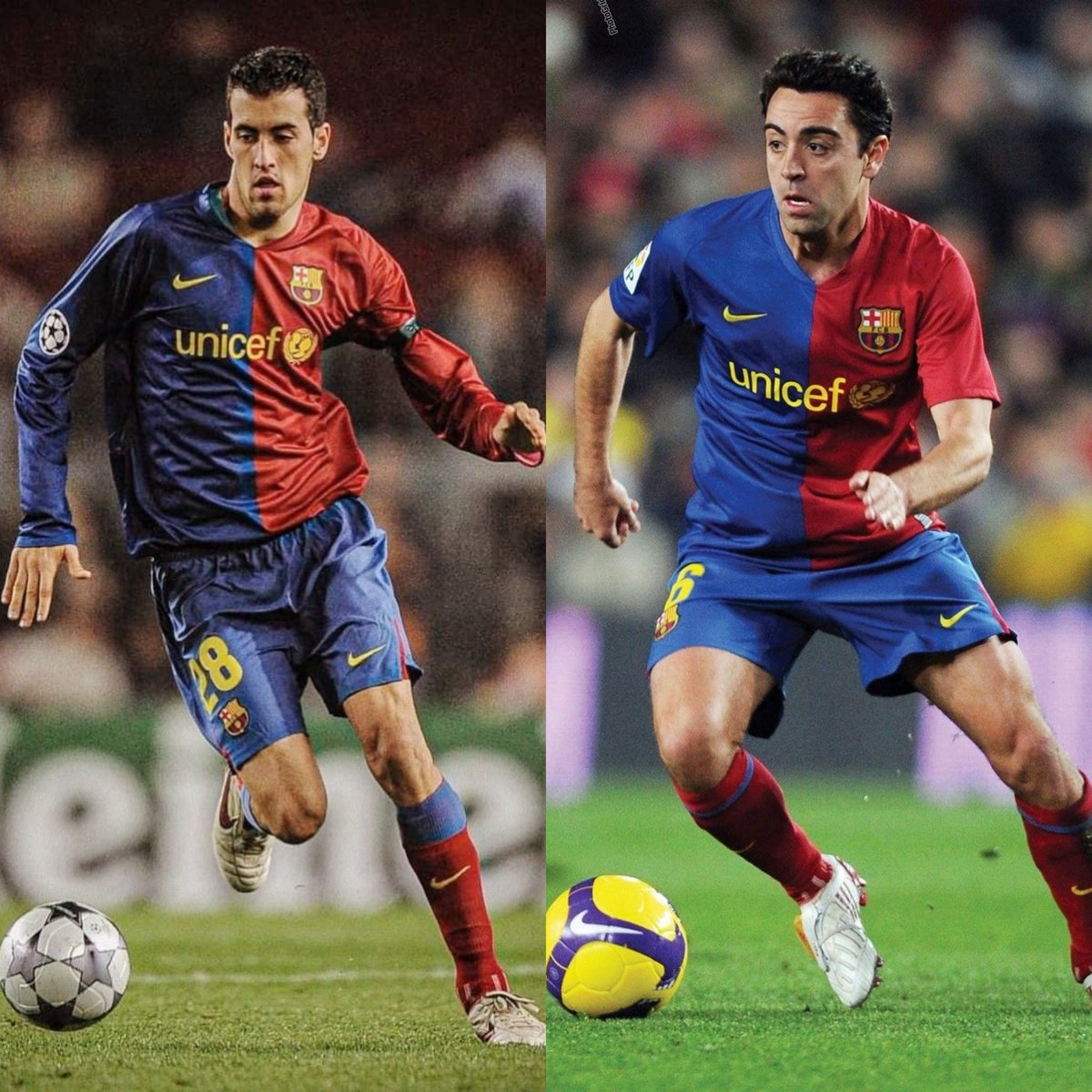 deenxclusive's tweet photo. Xavi made midfield look pretty.
Busquets made it powerful.

One changed games, the other changed systems.

Tell me I’m wrong. 😂

#Busquets #Xavi #FootballDebate https://t.co/It9zBKZKef