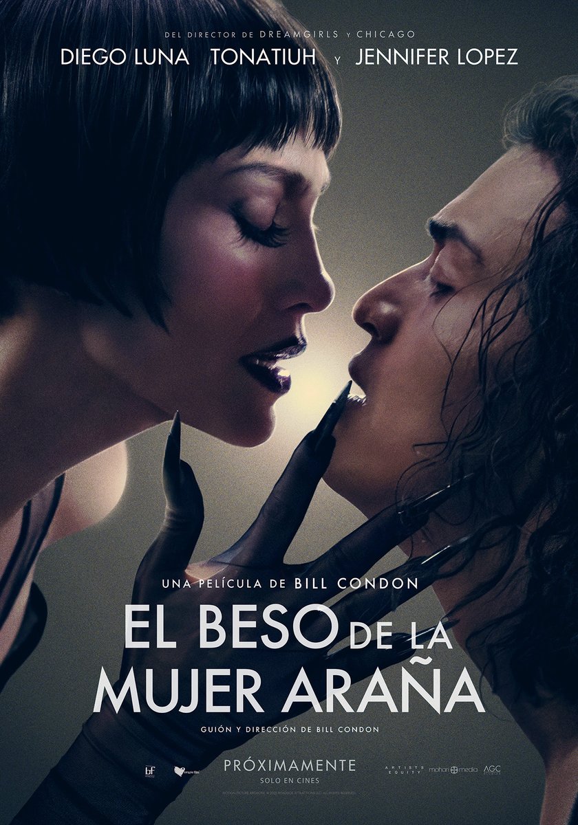 BlogDeAnizu's tweet image. #LoMásLeído Libro y Película: «El Beso de la Mujer Araña» con JLO  ¿cuándo se estrena? bit.ly/47xHPuF #JLO #ElBesodelaMujerAraña #blogdeanizu #jenniferlopez #billcondon #diegoluna